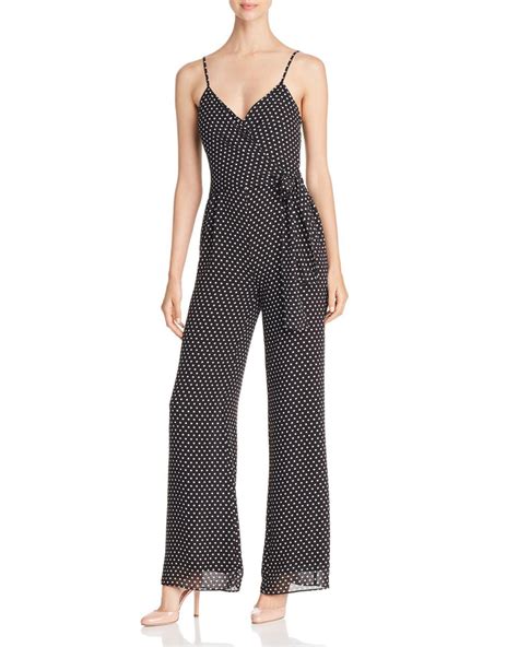 michael kors black jumper with pink dots|Michael Kors jumpsuit black.